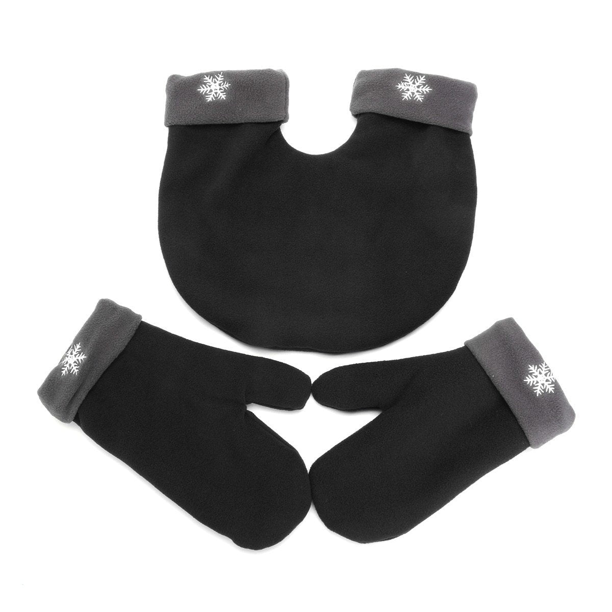 Luvas de Casal de Fleece Polar Quentinhas - Presente de Natal