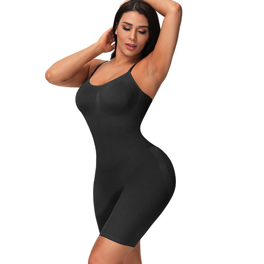 Body Modelador Sem Costura Fino e Elástico Feminino