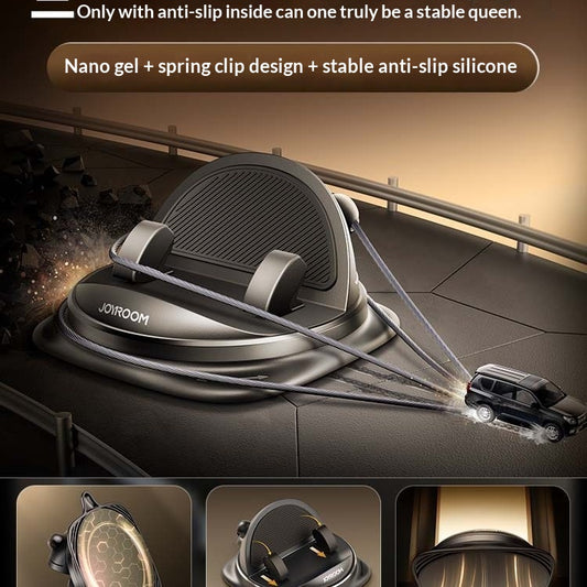 Suporte Universal Preto de Celular para Painel e Saída de Ar do Carro, para Smartphone e GPS