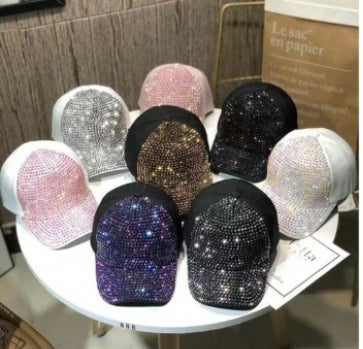 Boné de Beisebol com Brilhantes