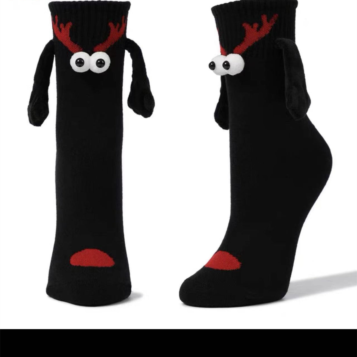Meias-luvas Fofas para Casal - Natal