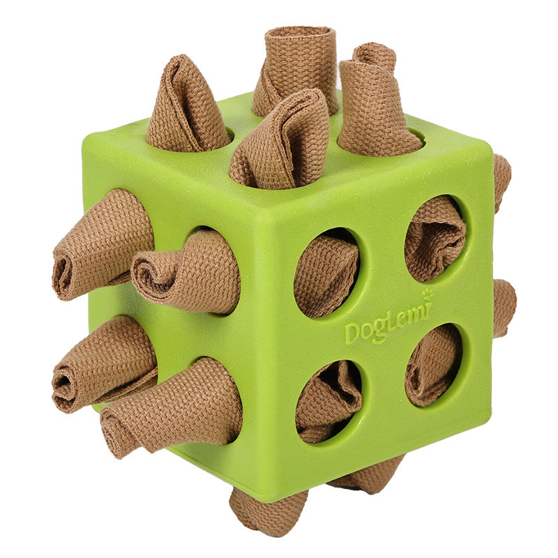 Cubo Educativo e Resistente para Roer para Cães