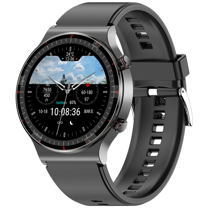 Smartwatch com Monitoramento de ECG, Frequência Cardíaca, Pressão Arterial, Oxigênio no Sangue, Temperatura Corporal e HRV
