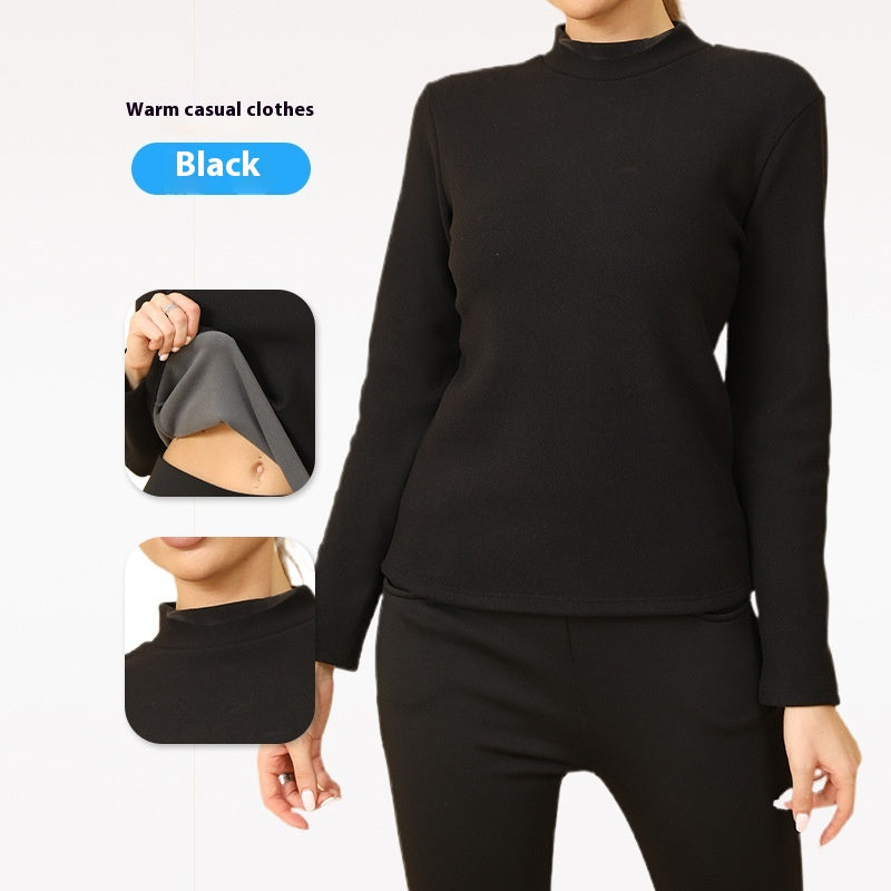 Roupa Térmica de Gola Alta Feminina