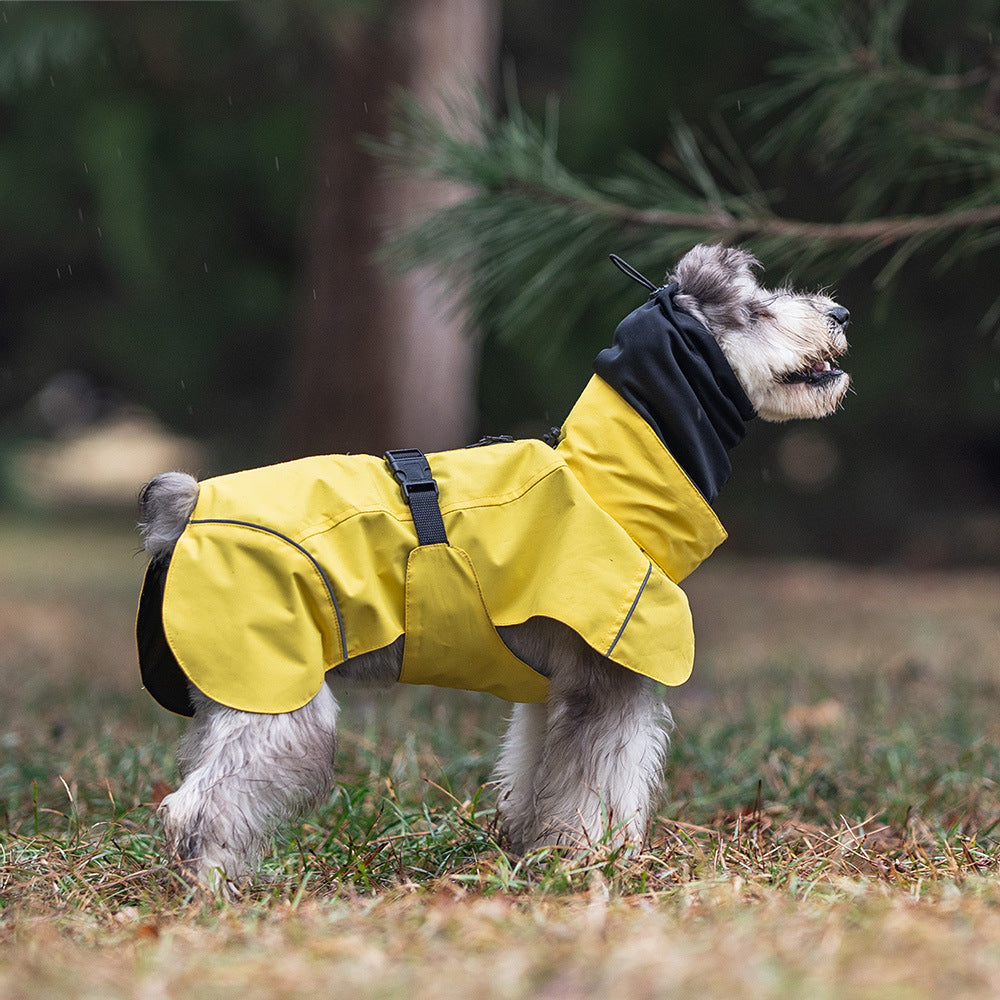 Capa de Chuva Universal Impermeável para Cães Pequenos e Médios