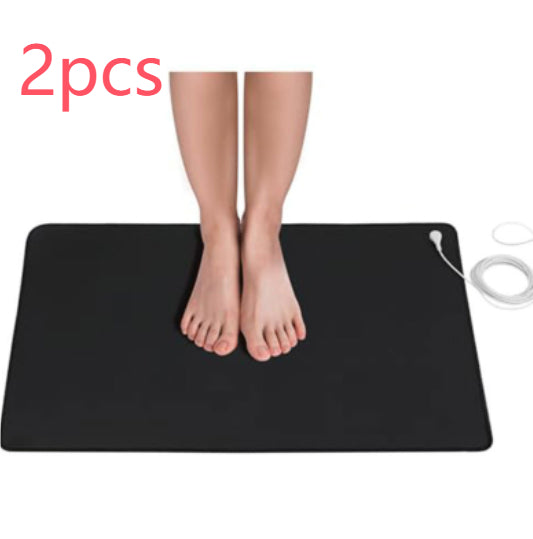 Tapete de Yoga em Couro Condutor com Aterramento