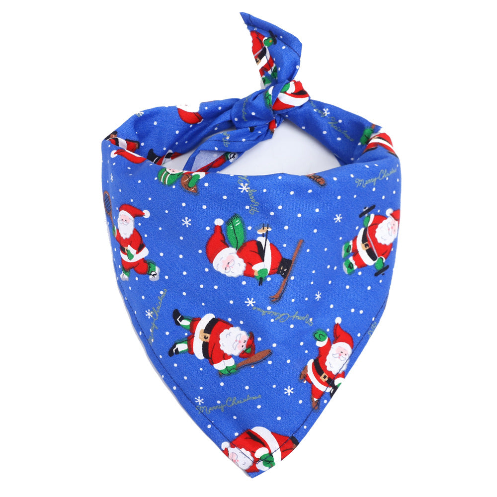 Bandana Triangular de Algodão para Cães e Babador para Gatos