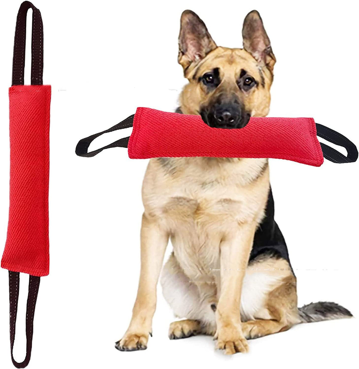 Brinquedo de Juta para Arrastar e Morder para Cães - Equipamento de Treino