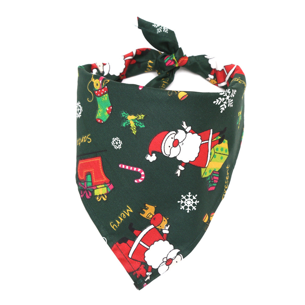 Bandana Triangular de Algodão para Cães e Babador para Gatos