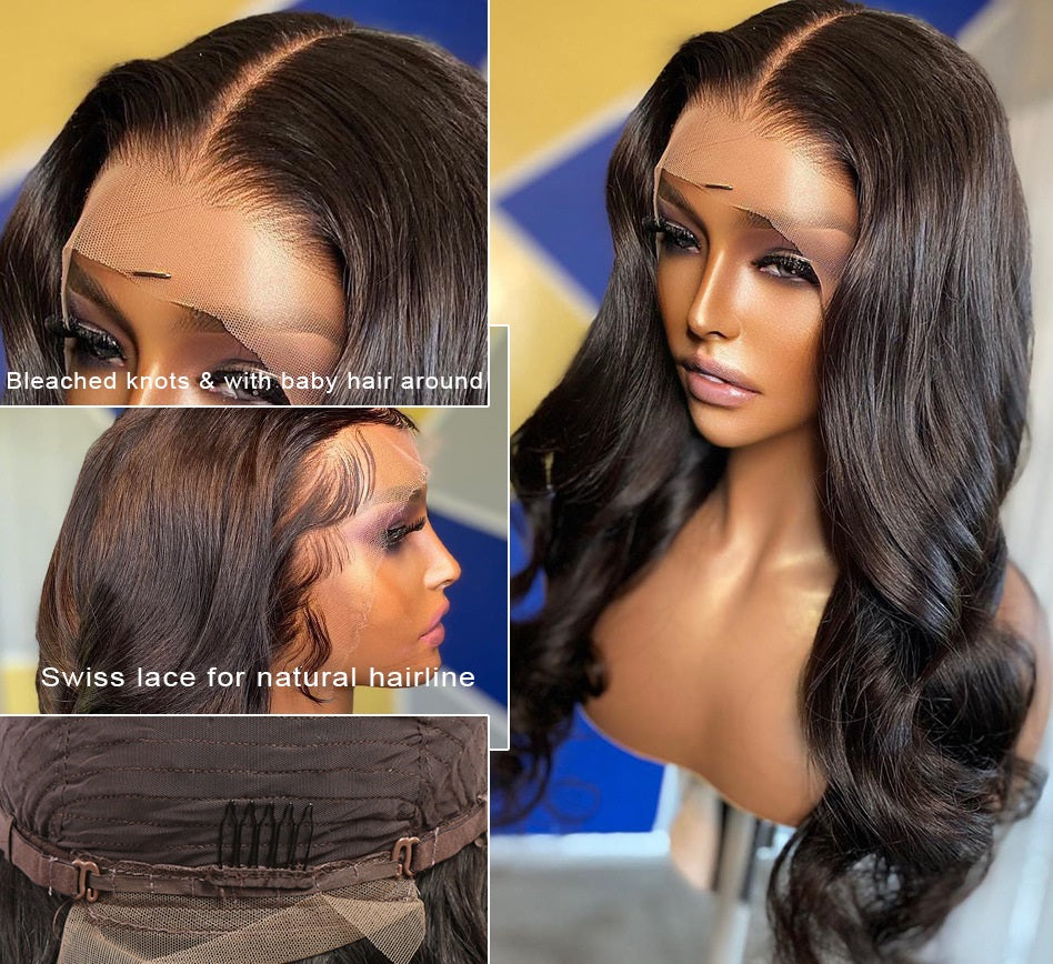 Peruca Lace Front Ondulada para Mulheres Negras