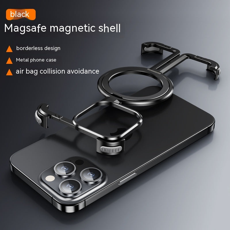Capa Protetora de Metal Antiqueda para Celular, Absorção de Impacto em Alumínio de Grau Aeroespacial