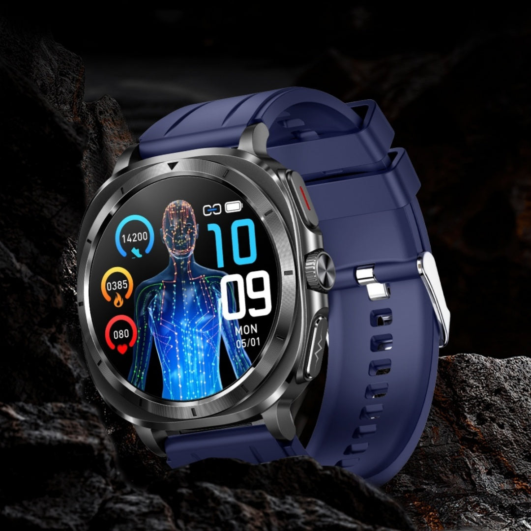 Relógio Esportivo Inteligente ET492 com ECG e Chamadas Bluetooth