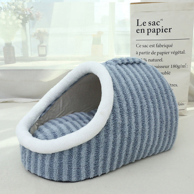 Ninho Tridimensional Grosso para Gatos - Outono e Inverno