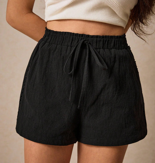 Short Casual Solto Liso Versátil - Verão