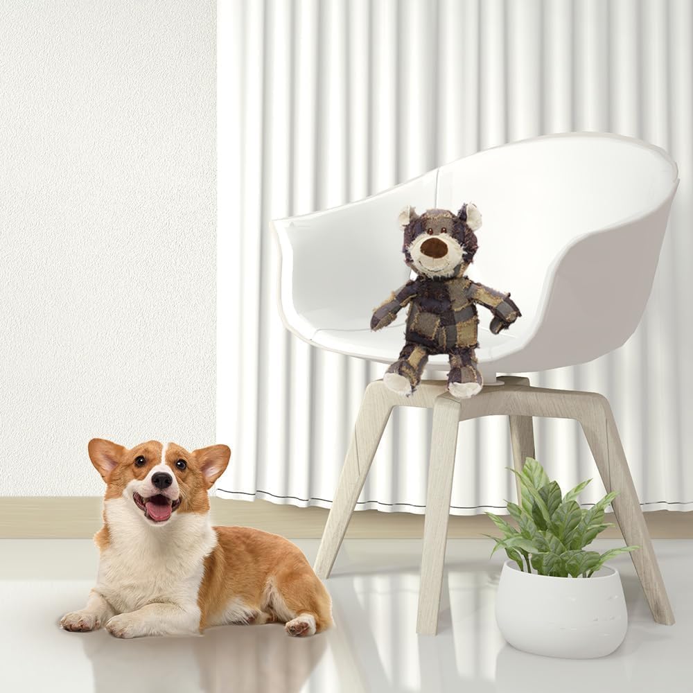 Urso Indestrutível com Apito para Cães de Mordida Forte